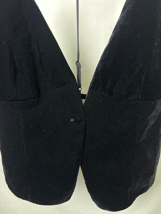 Velvet Plunge Vest