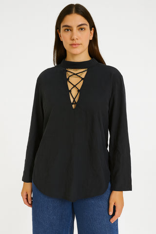 Classic Criss Cross Blouse