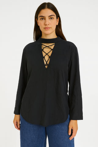 Classic Criss Cross Blouse