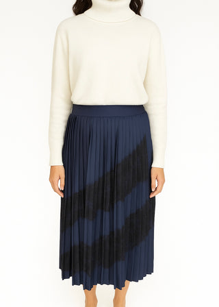 Pleated Lace Skirt