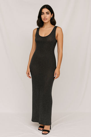 Low Back Mesh Dress