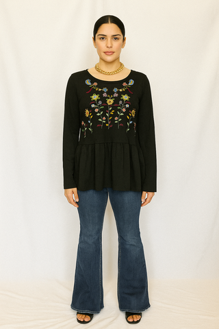 Flowy Floral Blouse