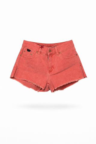 Raw Hem Denim Shorts