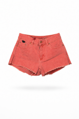 Raw Hem Denim Shorts