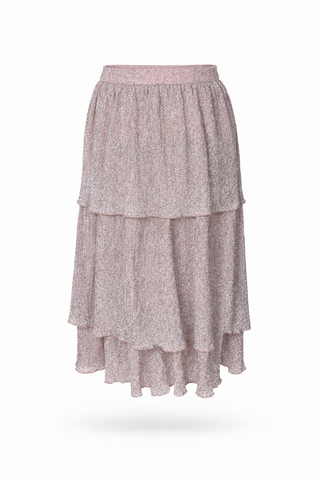Shimmery Layered Skirt
