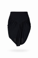 Gathered Mini Skirt