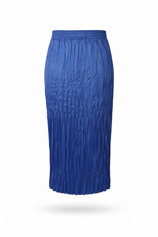 Midnight Ripple Crinkle Skirt