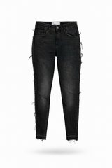 Fringy Skinny Jeans