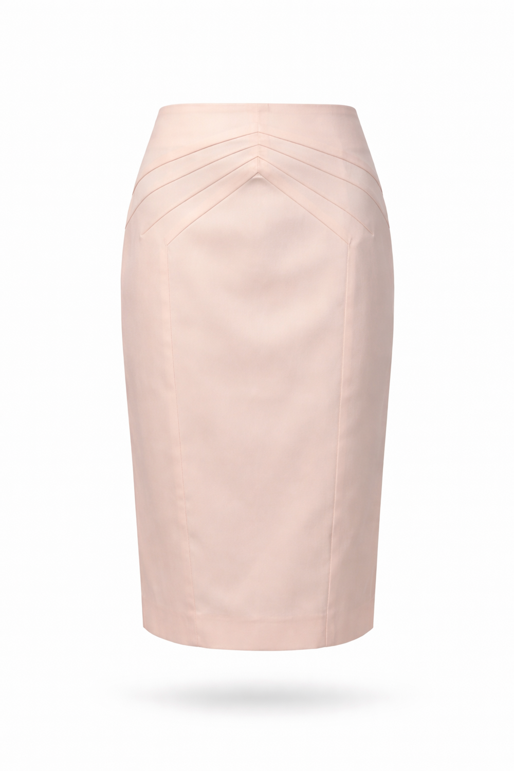 Blush Pink Pencil Skirt