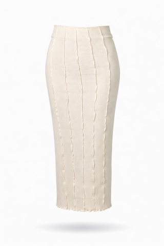 Sleek Dream Calf Skirt