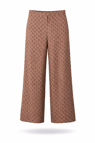 Retro Diamond Wide Leg