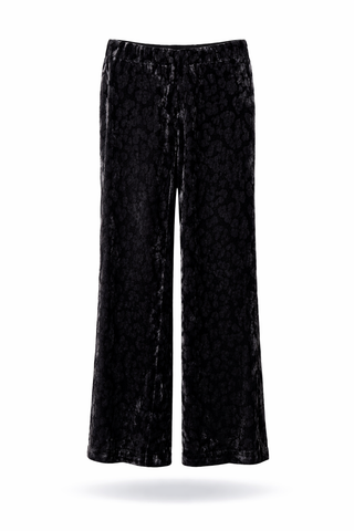Leopard Textured Pants