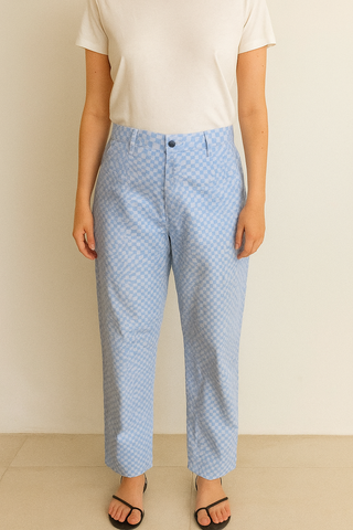 Checkered Jeans