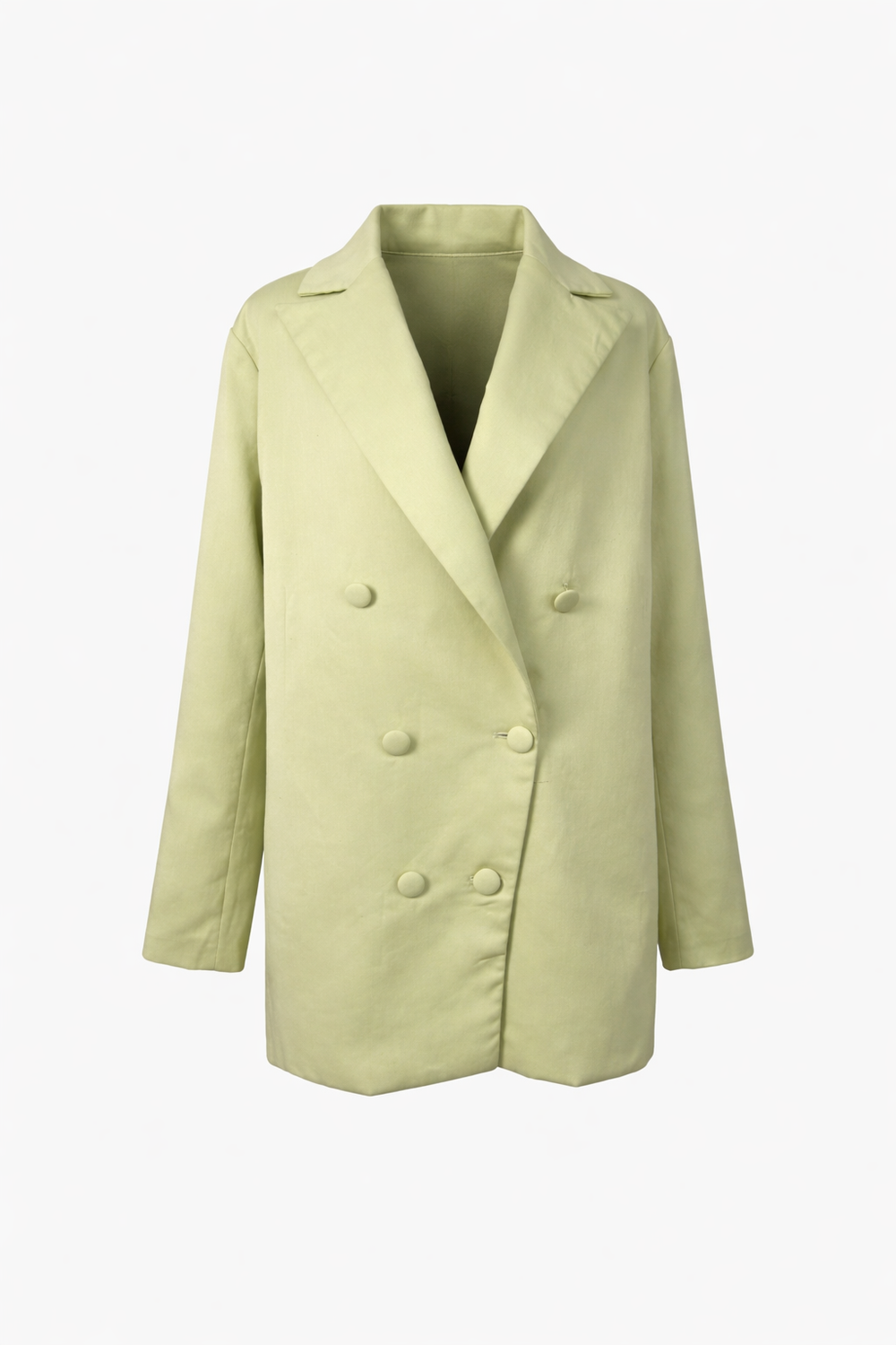 Pastel Double-Breasted Blazer