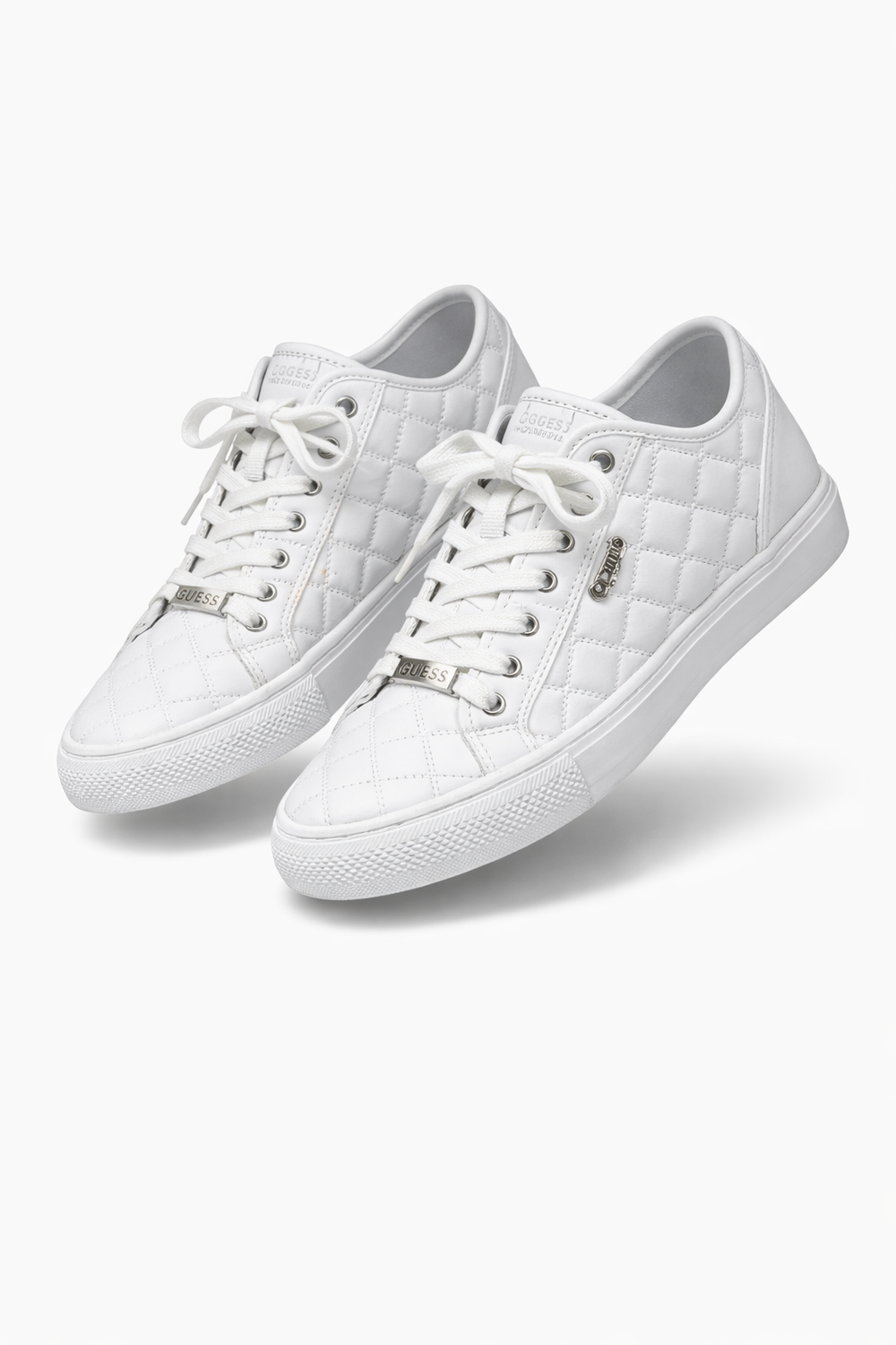 GUESS Quilted Low-Top Sneakers