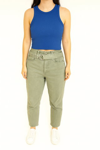 Mom Jeans with Belt