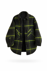 Checkered Wool Jacket