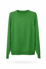 Green O-Neck Sweater