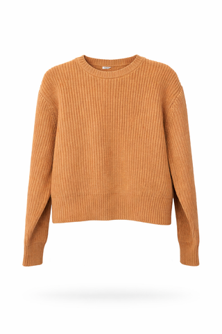 Knitted O-Neck Sweater