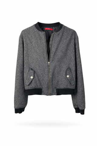 Wool Bomber Jacket