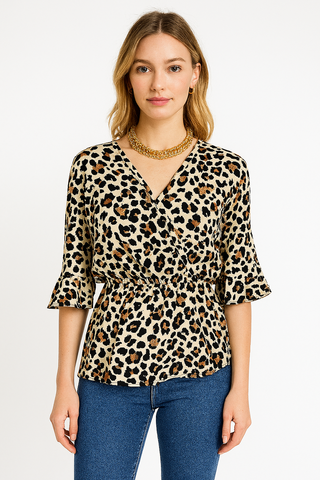 Leopard Print Top