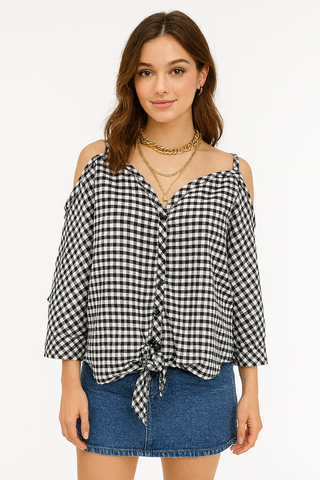 Checkered Top