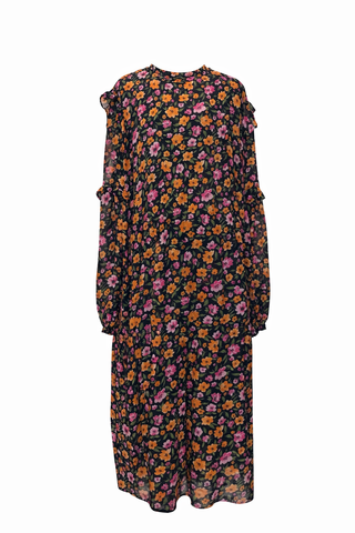 Chiffon Floral Dress
