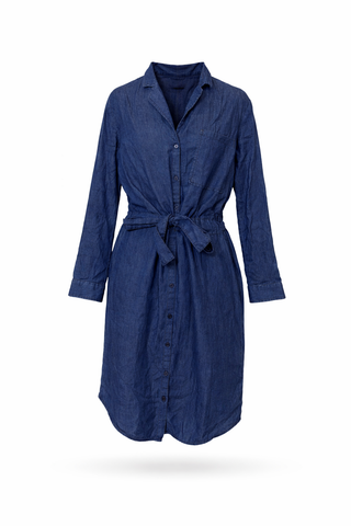 Denim Collar Dress