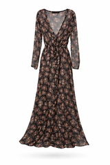 Flower Chiffon Dress