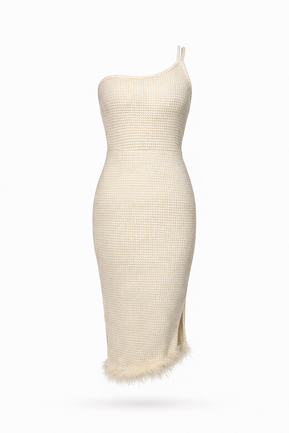 Feather Tailed Dress