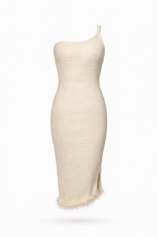 Feather Tailed Dress