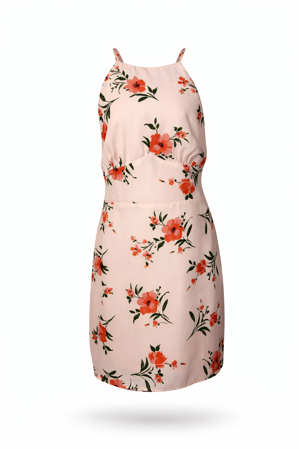 Halter Floral Dress
