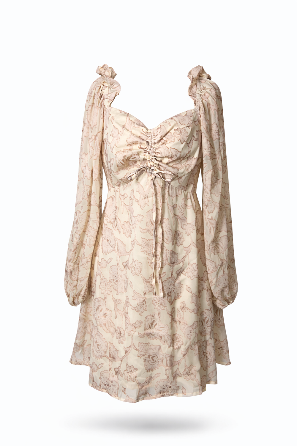 Drawstring Chest Dress