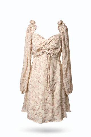 Drawstring Chest Dress