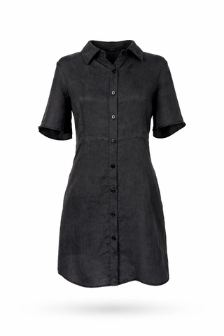 Silky Button Down Dress