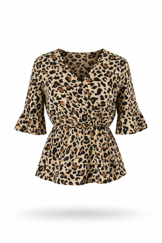 Leopard Print Blouse