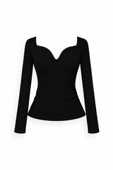 Heart Knit Top