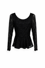 Lace Back-cross Cottontop
