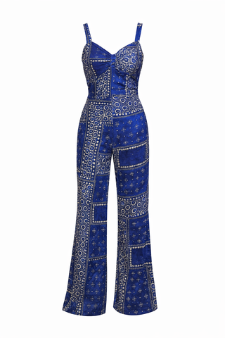 Patchwork Jumpsuit