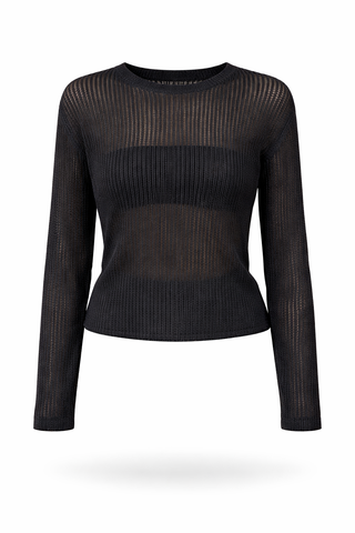 Sheer Knit Top
