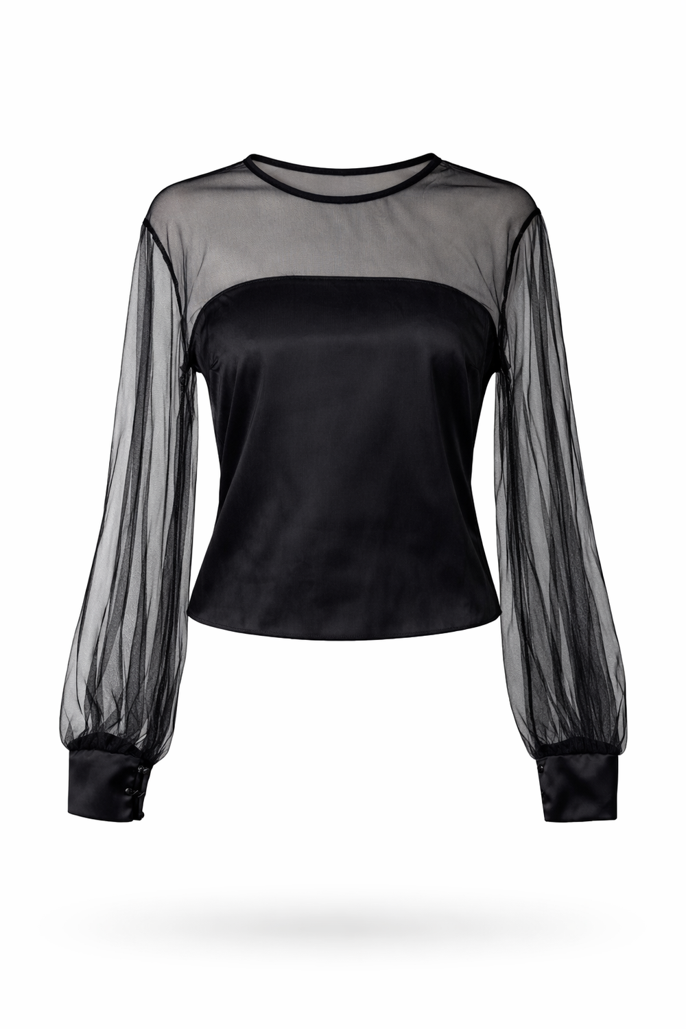Midnight Mesh Top