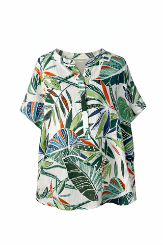 Tropical V Shirt/Button-down