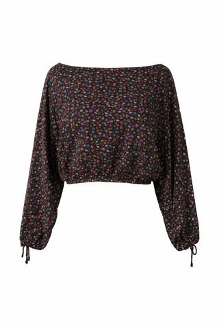 Y2K Mini Floral Blouse