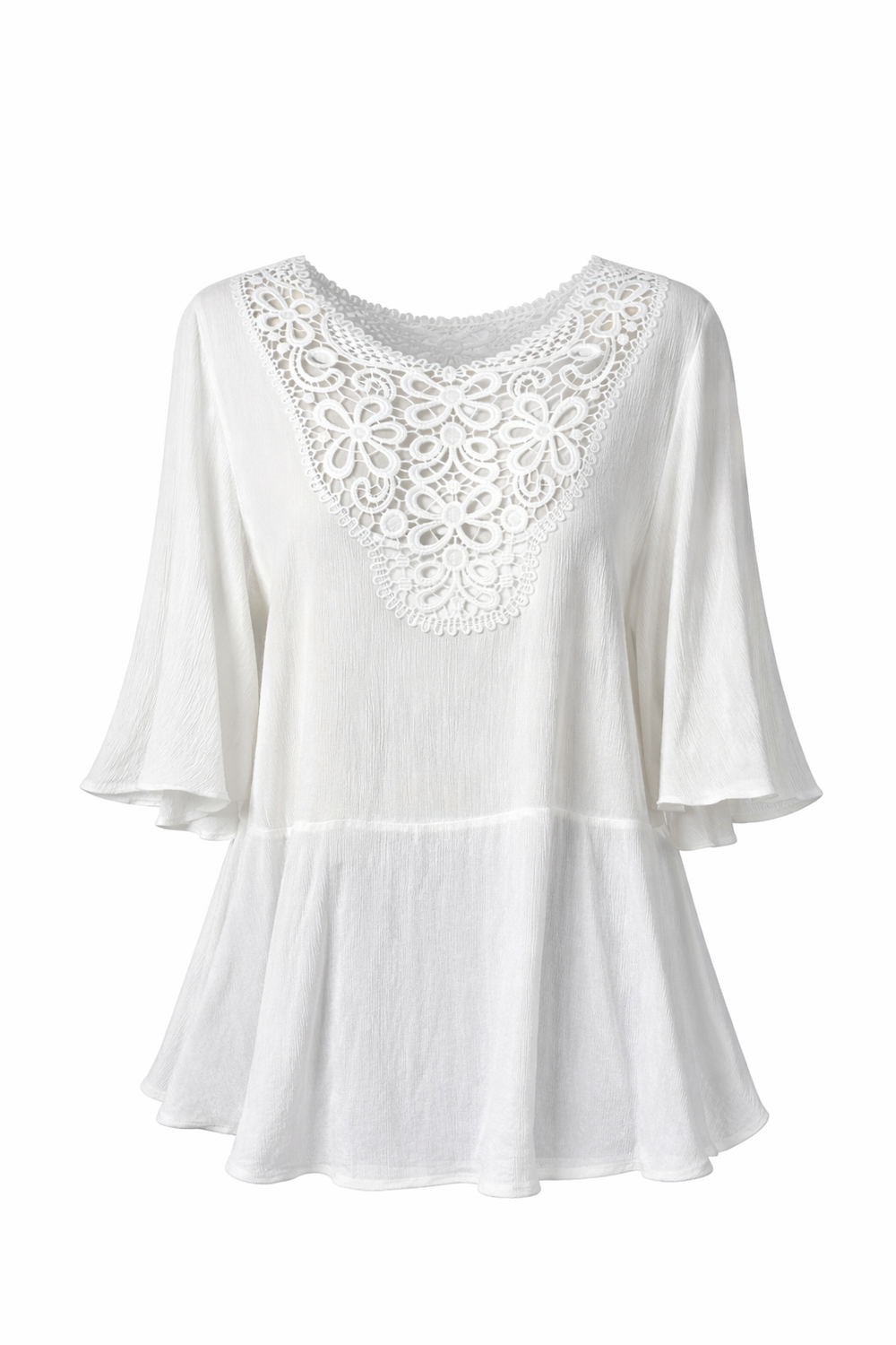 Breezy Crochet Blouse