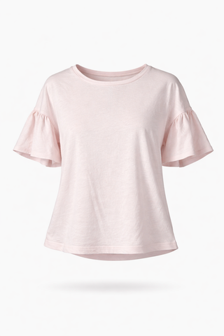 Ruffle Sleeve Tee