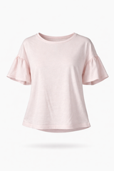 Ruffle Sleeve Tee