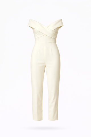 Off-Shoulder Jumpsuit