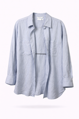 Comfy Linen Button-Up