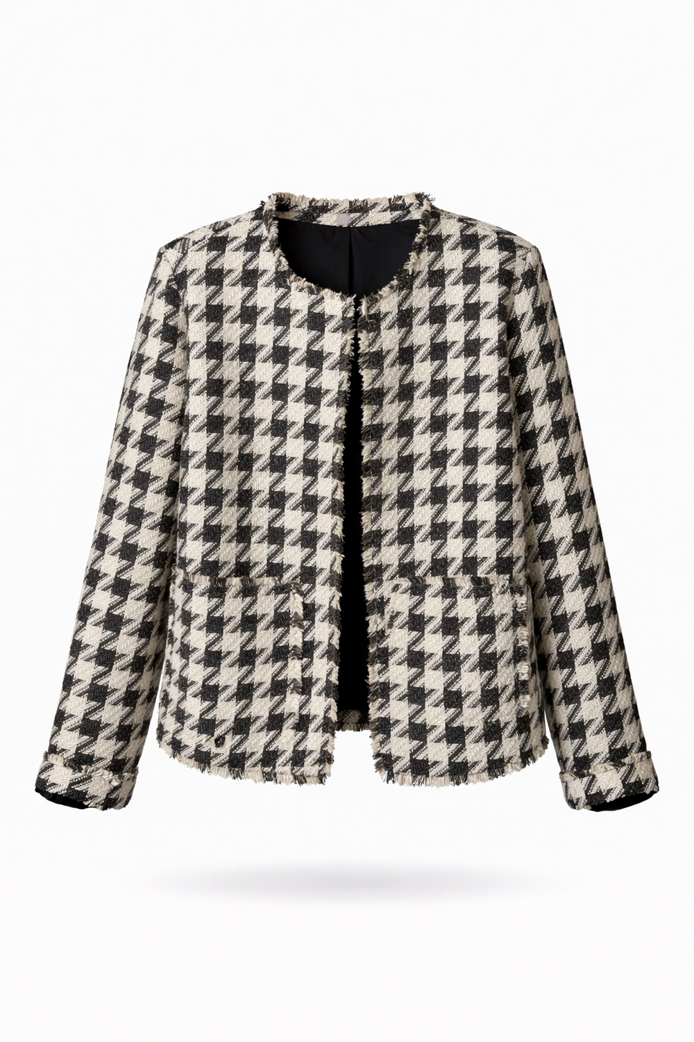 Monochrome Tweed Jacket