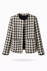 Monochrome Tweed Jacket